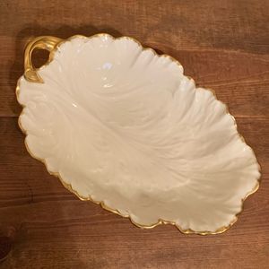 Lenox Ivory 24K Gold Trim Large Bowl Serving Piece
